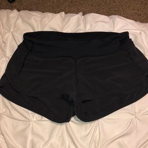 lululemon speed shorts!